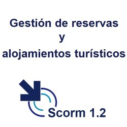 Scorm 1.2.  Licencia.  Gestión de reservas y alojamientos turísticos