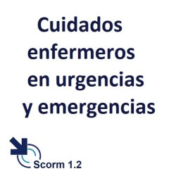 Scorm 1.2.  Licencia.  Cuidados enfermeros en urgencias y emergencias