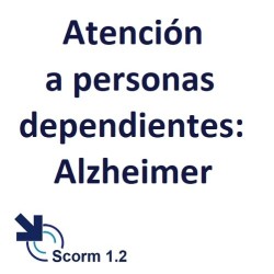 Scorm 1.2.  Licencia.  Atención a personas dependientes: Alzheimer