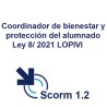 Scorm 1.2.  Licencia. Coordinador de bienestar y protección del alumnado. Ley 8 2021 LOPIVI