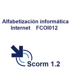 Scorm 1.2.  Licencia. Alfabetización informática. Internet FCOI012