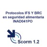 Scorm 1.2.  Licencia. Protocolos IFS Y BRC en seguridad alimentaria INAD041PO