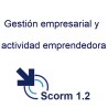Scorm 1.2.  Licencia. Gestión empresarial y actividad emprendedora