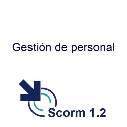 Scorm 1.2.  Licencia. Gestión de personal