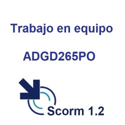Scorm 1.2.  Licencia. Trabajo en equipo ADGD265PO