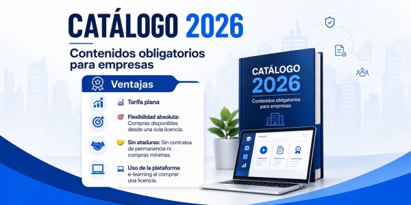 Catálogo de contenidos de obligado cumplimento 2026
