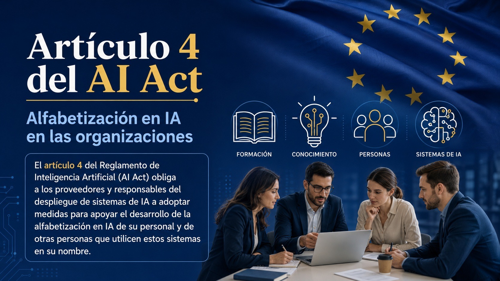 Alfabetización en IA: qué exige el artículo 4 del AI Act